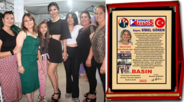 SİBEL GÖREN YILIN EN BAŞARILI GELİNLİK TASARIMCISI SEÇİLDİ