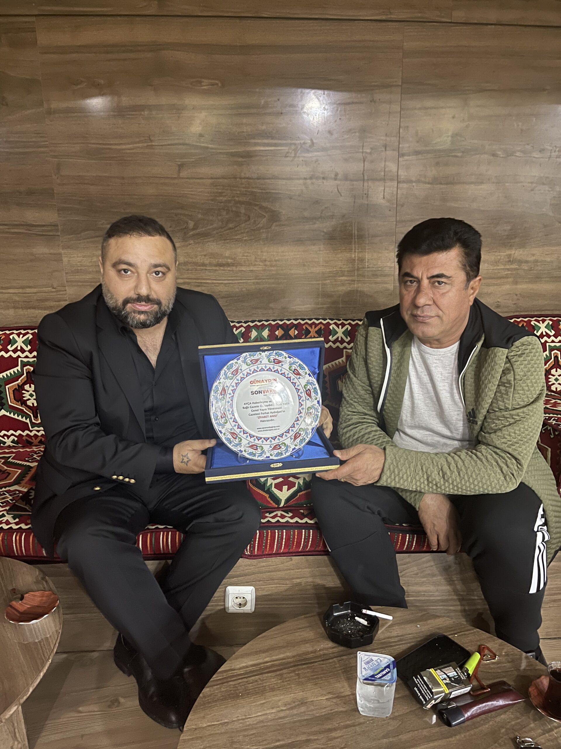 Ferhat Aydoğan Fevzi Karaoğlu’nu Gaziantep’de Ziyaret Etti