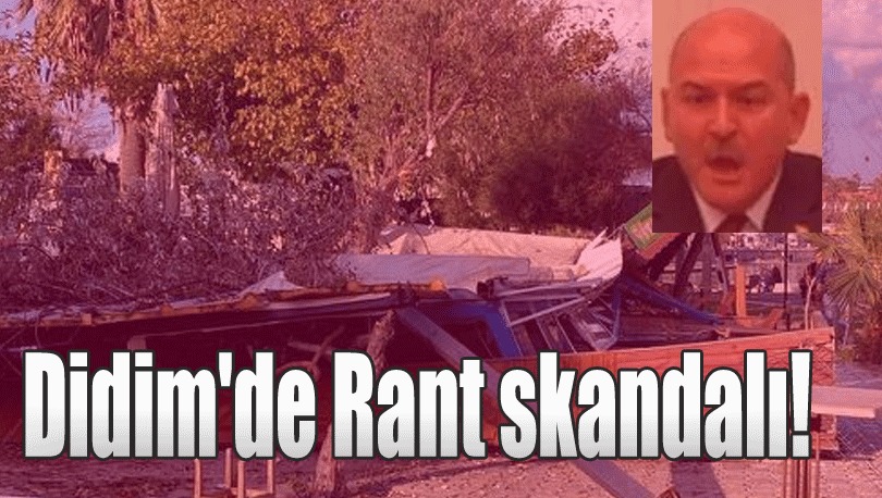 Didim’de skandal!