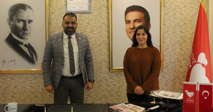 Mustafa Sarıgülün liderliğinde Türkiye Değişim partisi , kemik kadrosuna yeni dinamik bir isim daha ekledi….