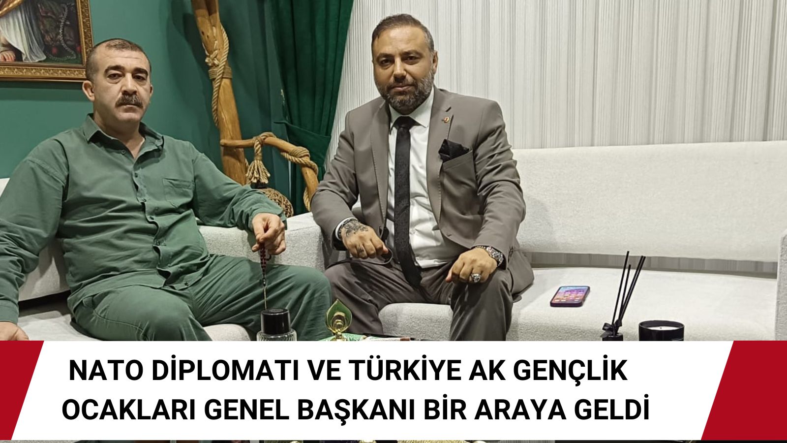 Ferhat Aydoğan NATO Diplomatı İle Bir Araya Geldi