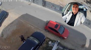 YAĞMA SUÇUNDAN YARGILANAN ŞÜPHELİ, MAĞDURUN EVİNE GİDİP ARAÇ TEKMELEDİ!