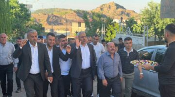 Görümlü’de Bayram Coşkusu: Başkan Şükrü Bakış Vatandaşlarla Buluştu