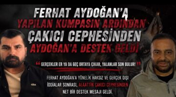 BORA TOPRAK’TAN FERHAT AYDOĞAN’A DESTEK MESAJI: “KARALAMA KAMPANYALARI HAKİKATİ DEĞİŞTİREMEZ”