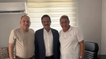 AMASYA MİLLETVEKİLİ HALUK İPEK’TEN İŞ İNSANI NİZAMETTİN HARPUTLU’YA ZİYARET
